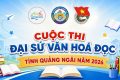 HƯỞNG ỨNG CUỘC THI ĐẠI SỨ VĂN HÓA ĐỌC TỈNH QUẢNG NGÃI NĂM 2026