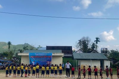 Trường TH&THCS Ba Bích Tổ chức Lễ Bế mạc Giải bóng đá học sinh năm học 2025 – 2026